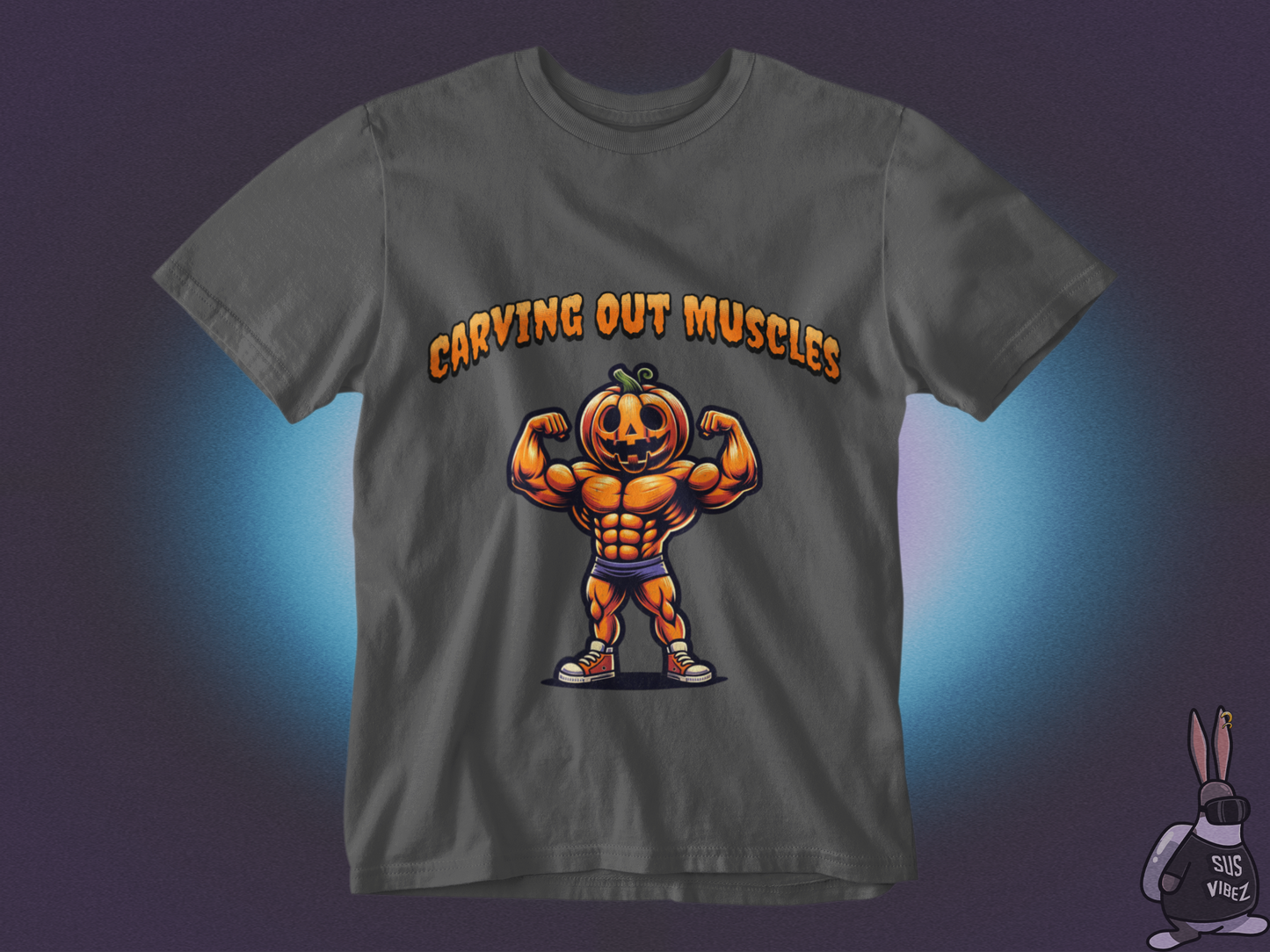 Carving out muscles T-shirt