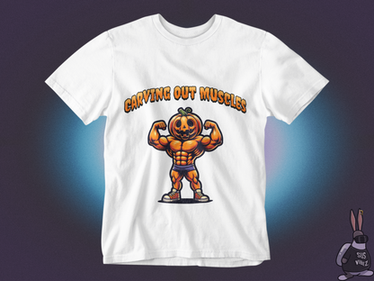 Carving out muscles T-shirt