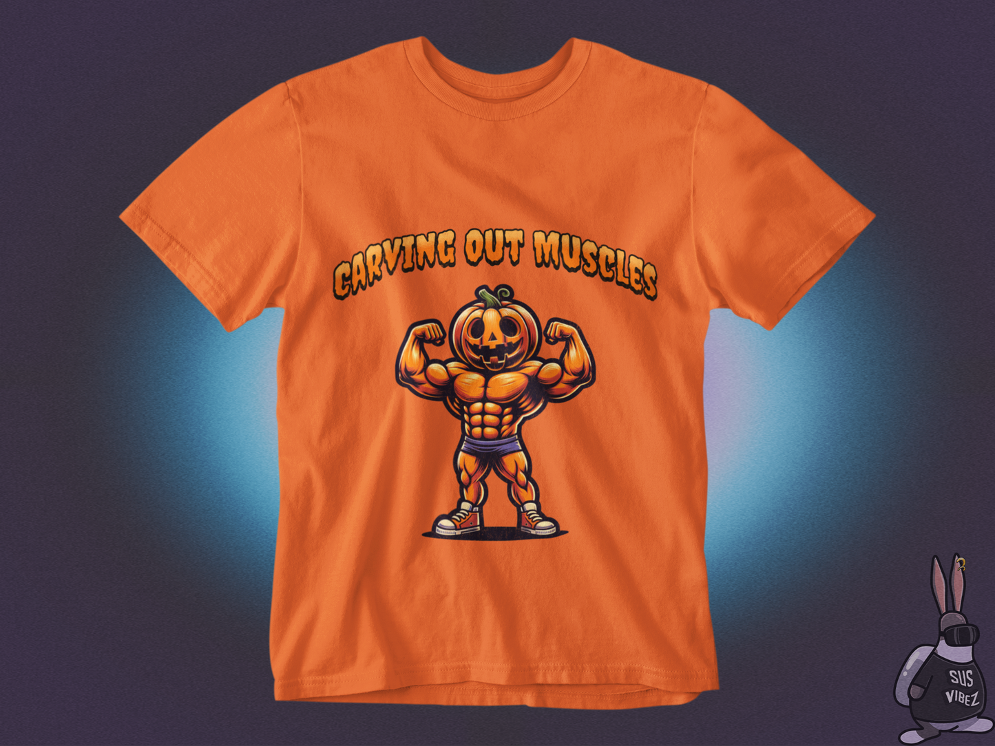 Carving out muscles T-shirt