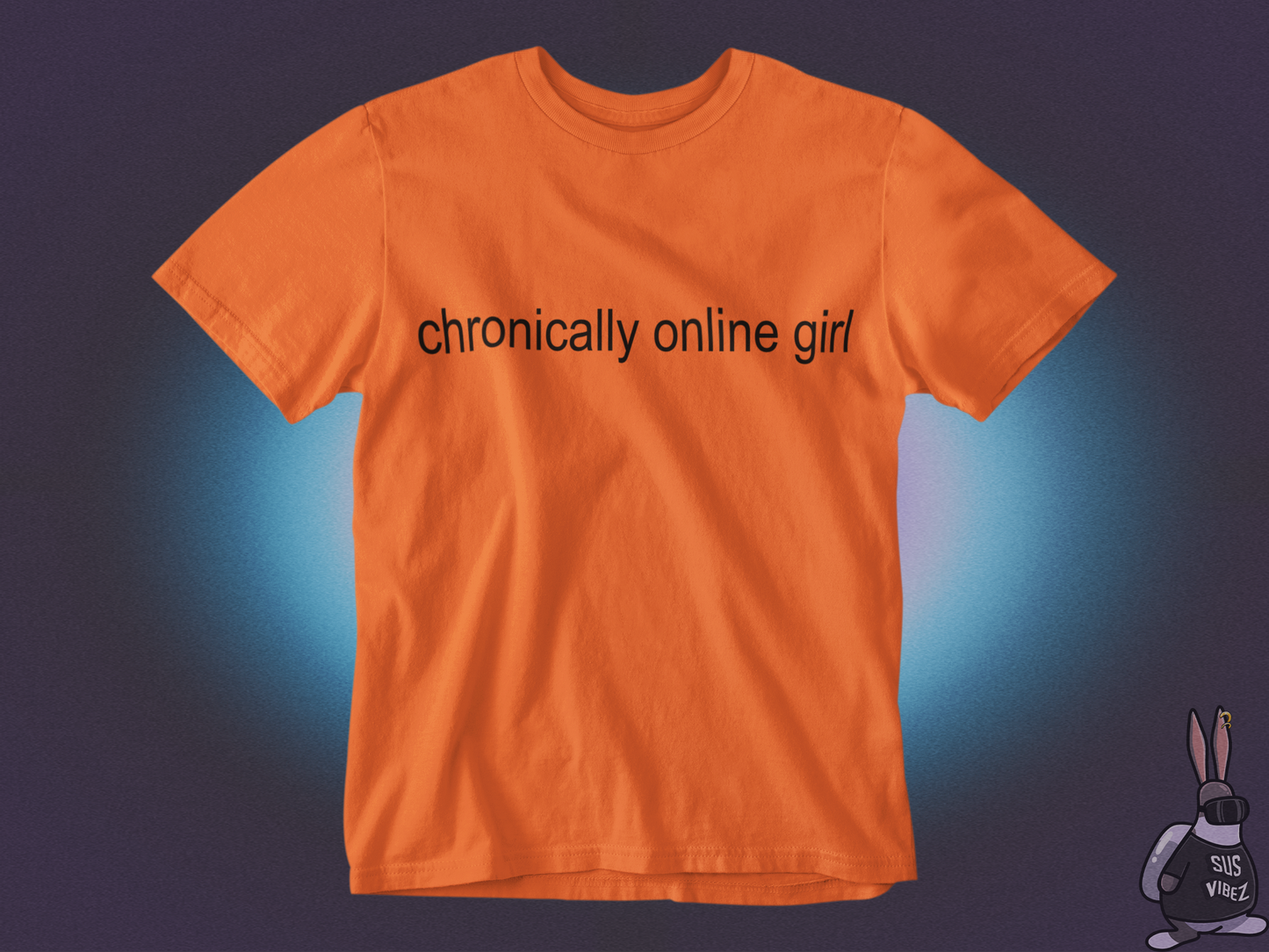 Chronically online girl T-shirt