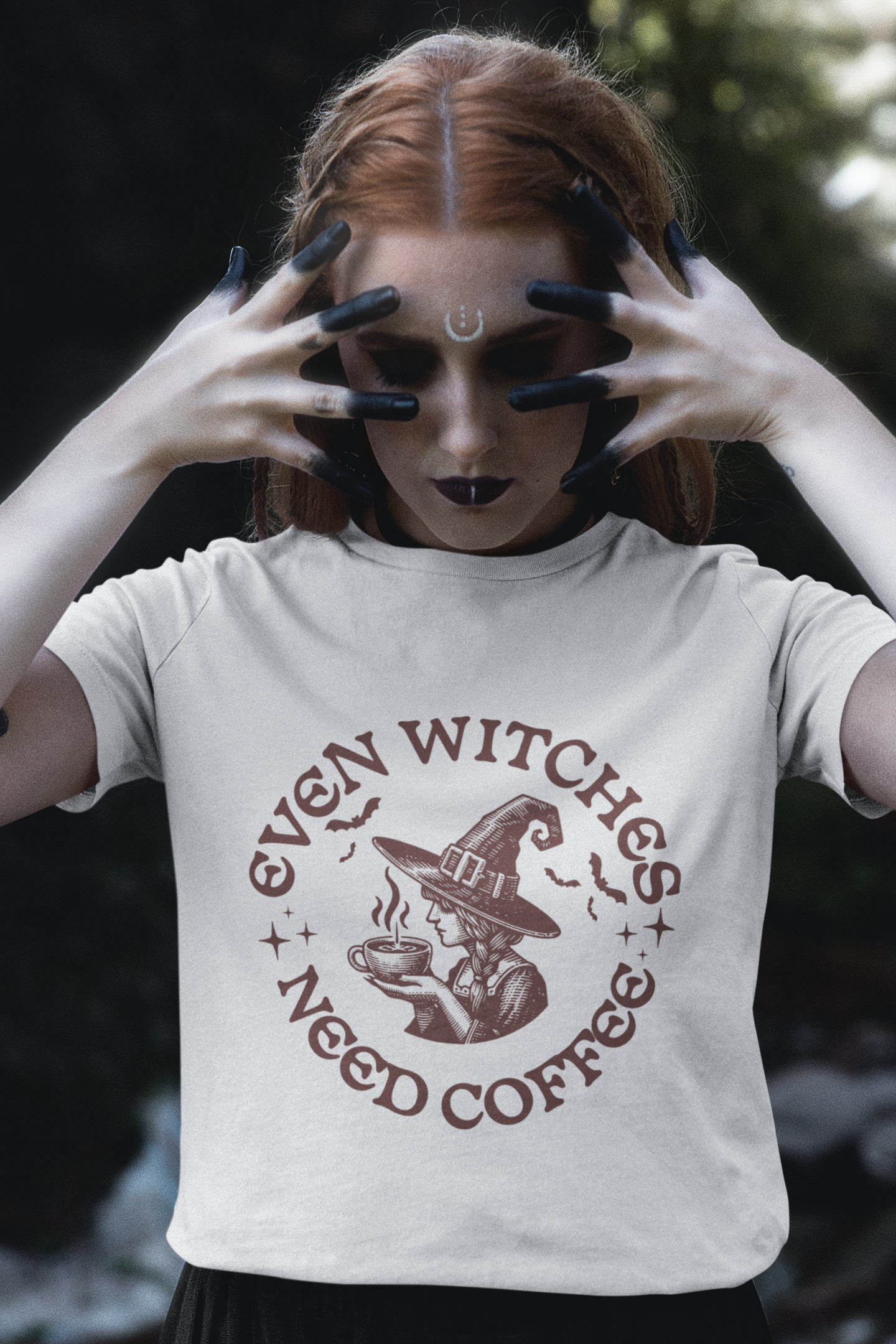 Even witches need coffee T-shirt