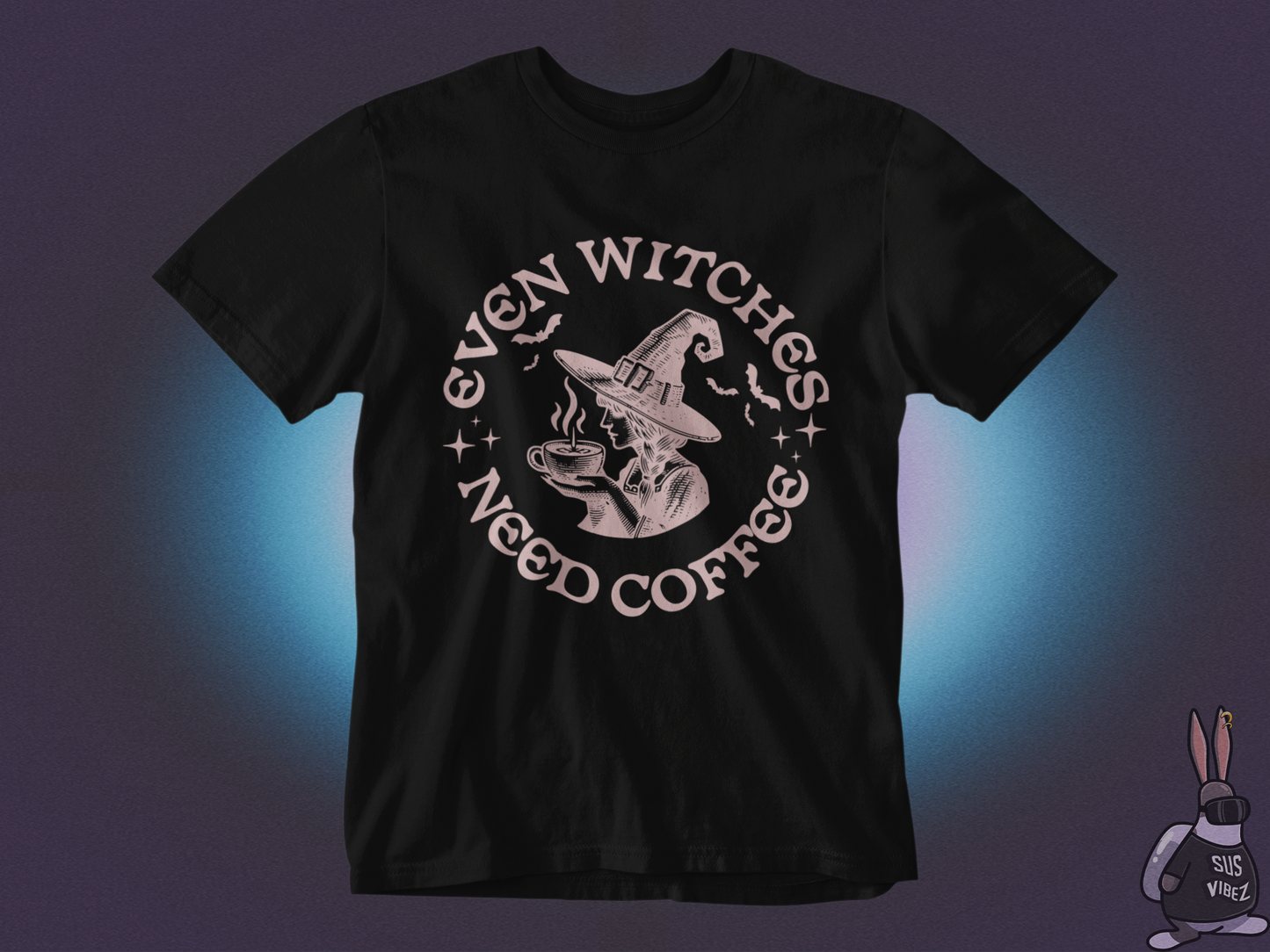 Even witches need coffee T-shirt