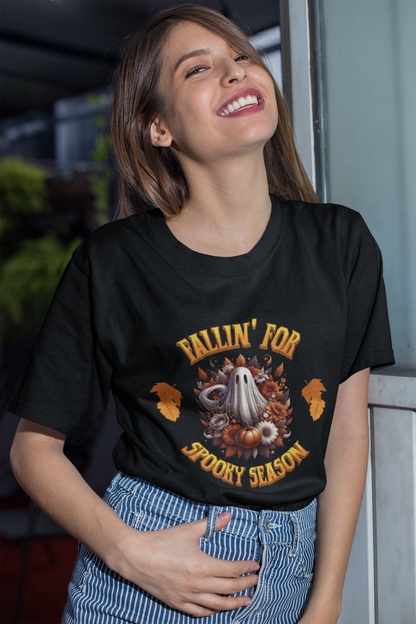 Fallin' for spooky season T-shirt