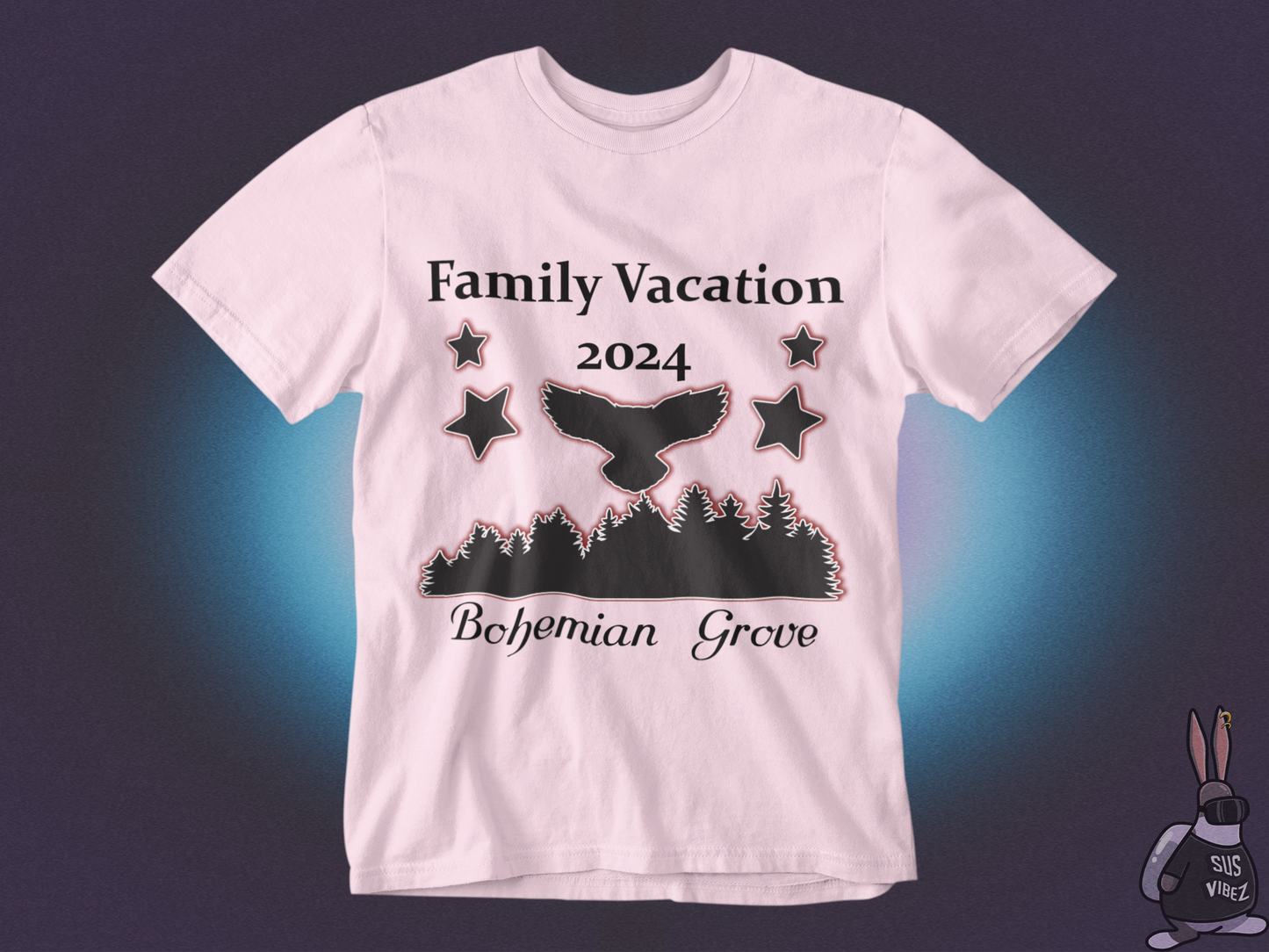 Family vacation Bohemian Grove 2024 T-shirt