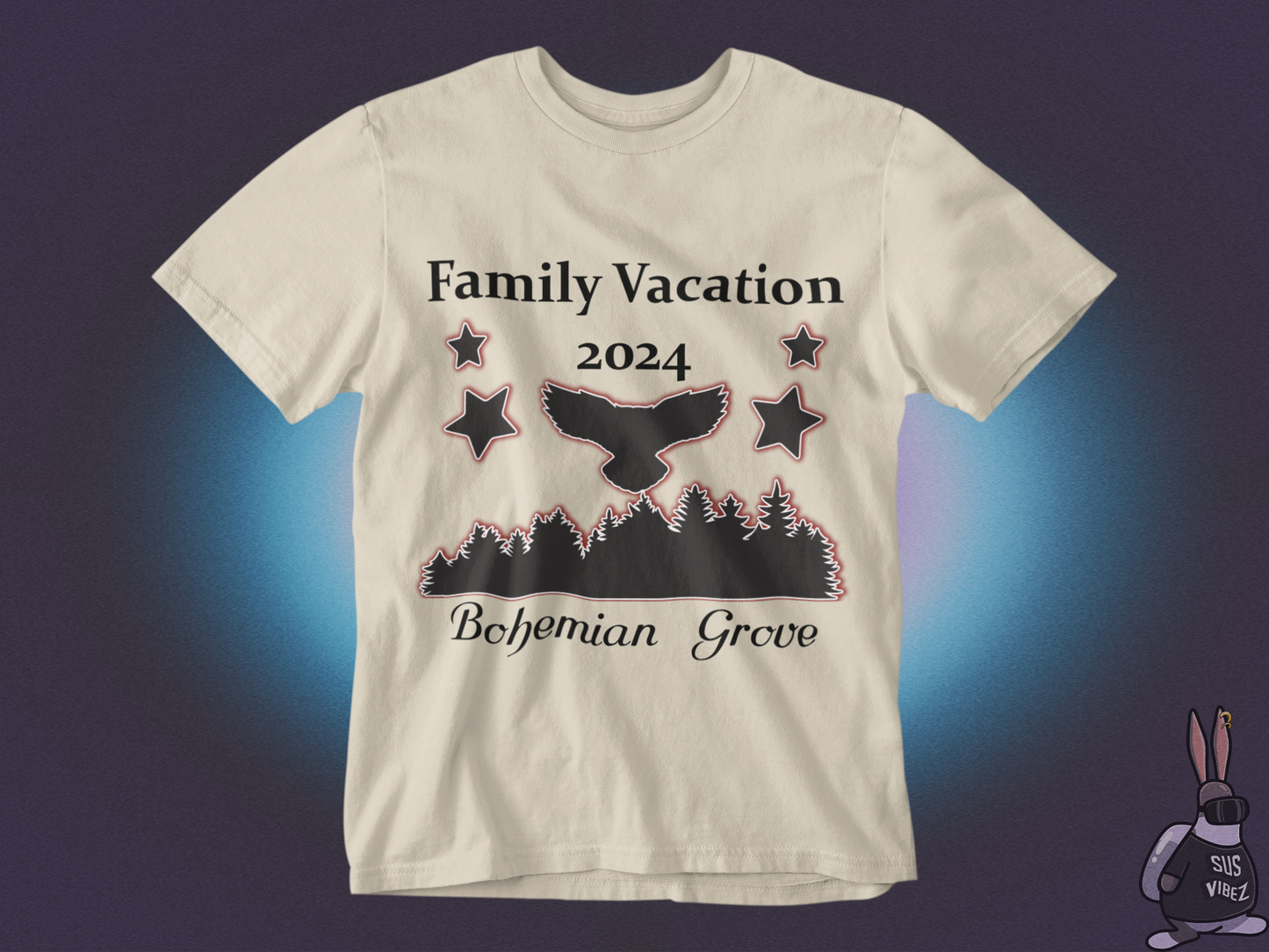 Family vacation Bohemian Grove 2024 T-shirt