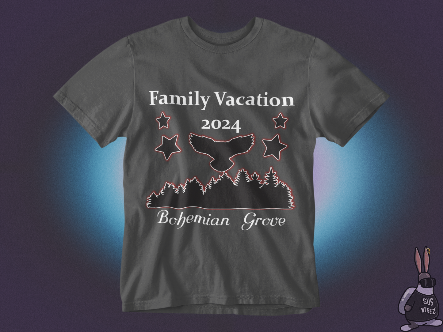 Family vacation Bohemian Grove 2024 T-shirt