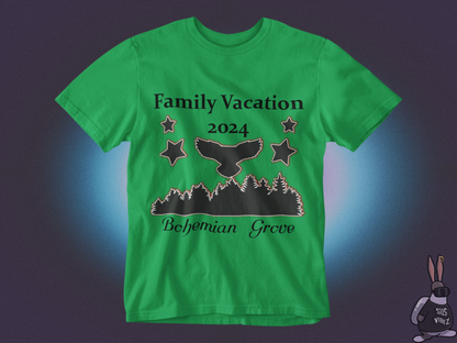 Family vacation Bohemian Grove 2024 T-shirt