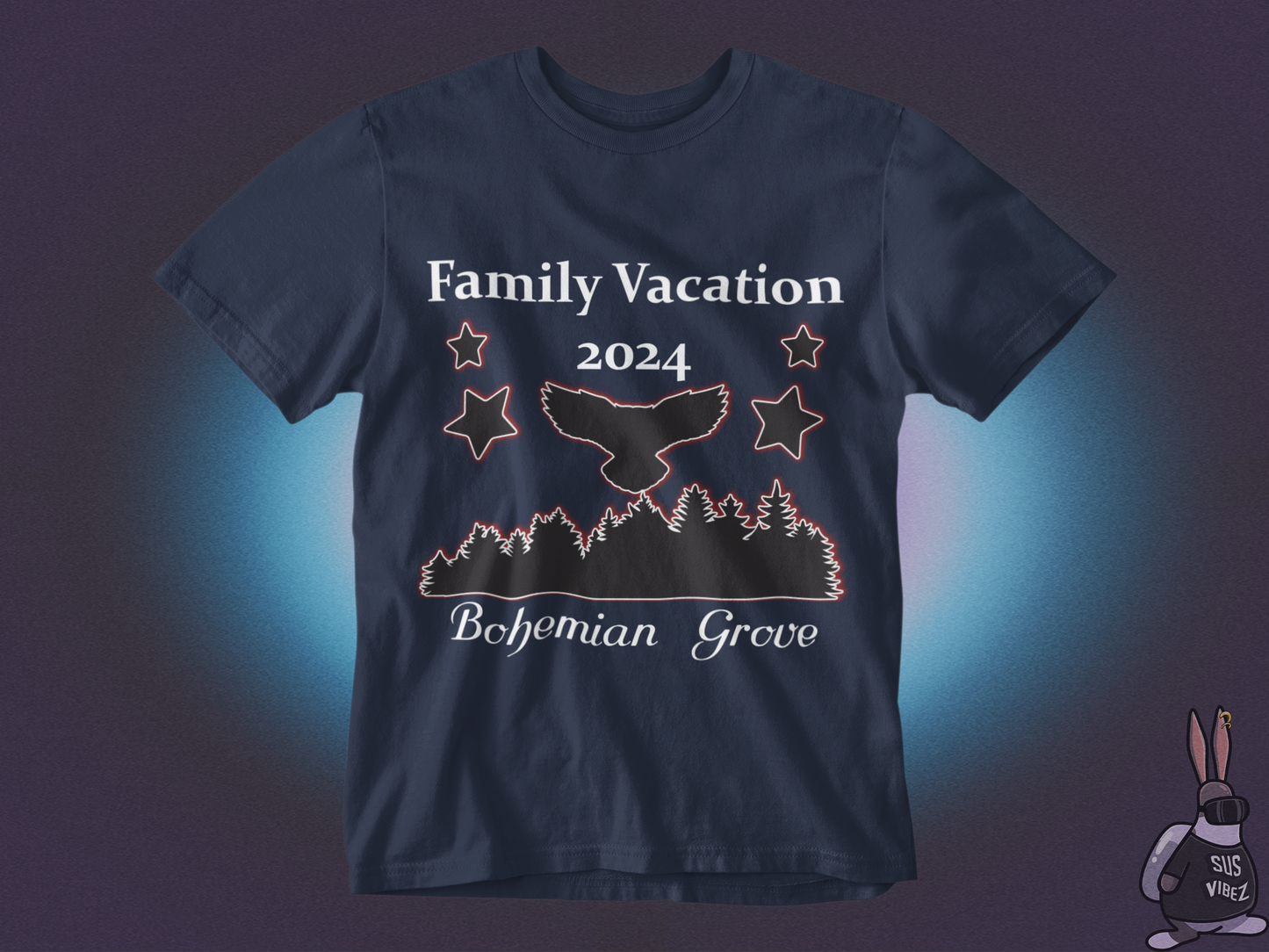 Family vacation Bohemian Grove 2024 T-shirt