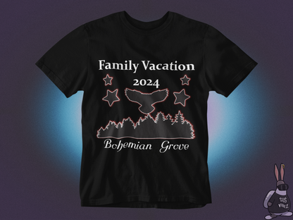 Family vacation Bohemian Grove 2024 T-shirt