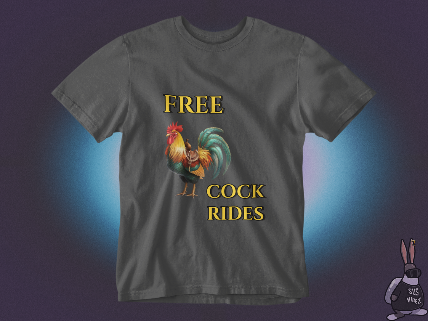 Free cock rides T-shirt