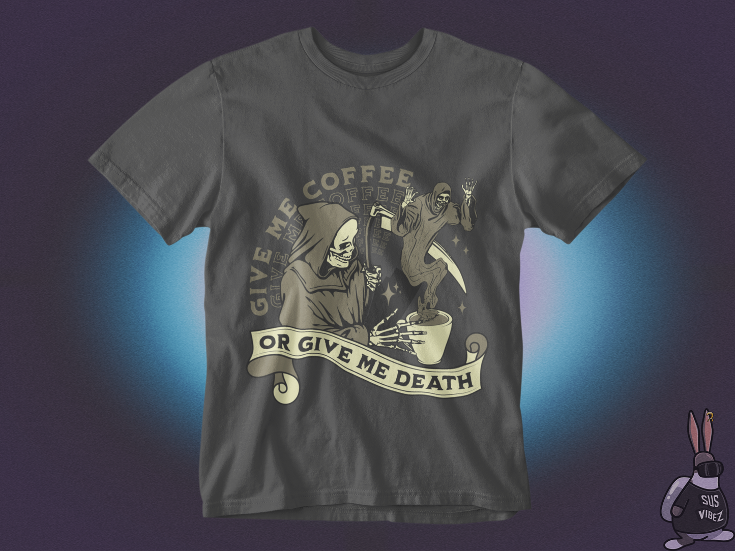 Give me coffee or give me death T-shirt