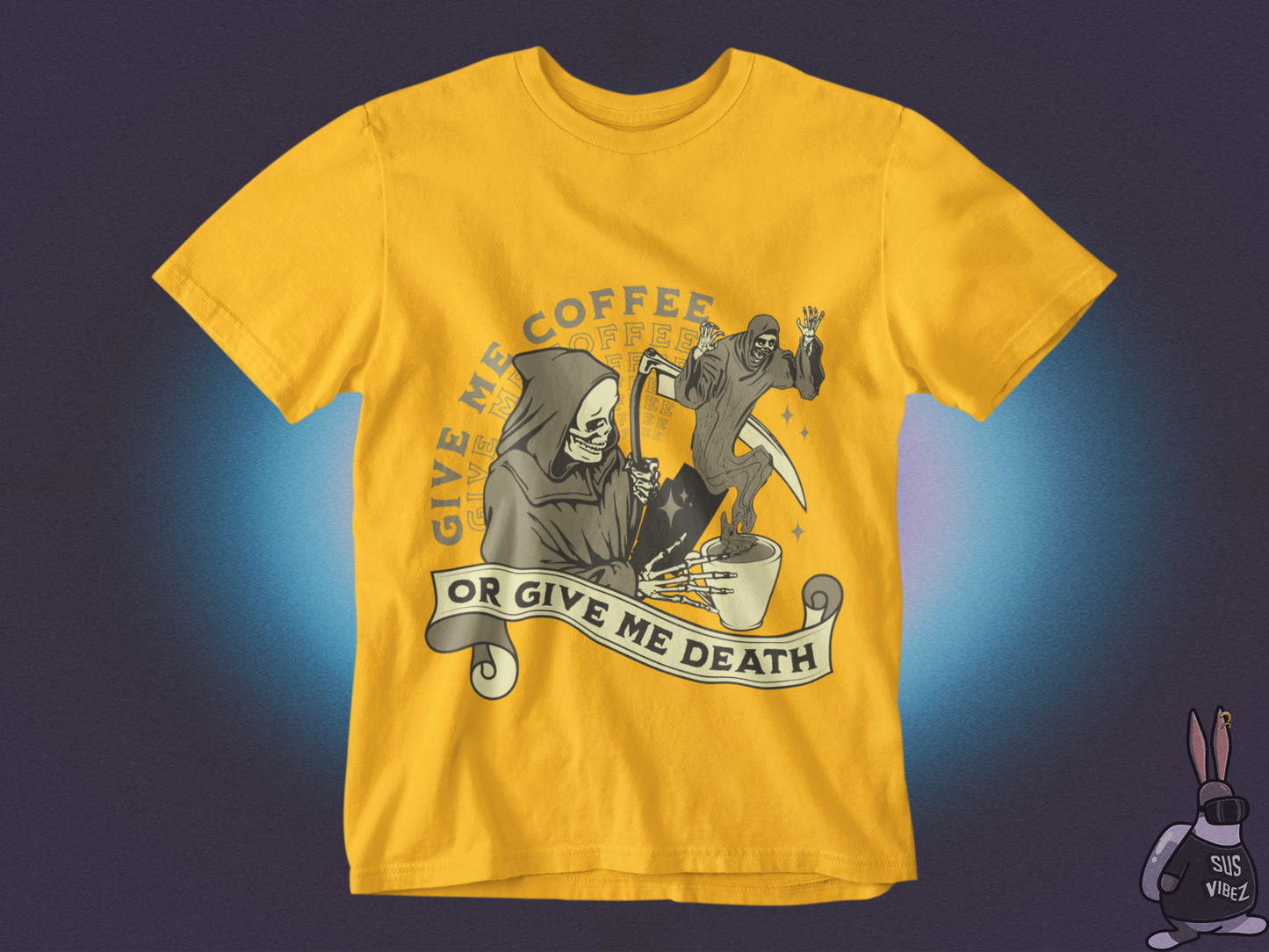 Give me coffee or give me death T-shirt