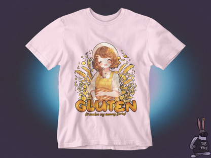 Gluten it makes my tummy hurt T-shirt