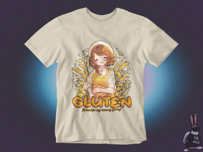 Gluten it makes my tummy hurt T-shirt