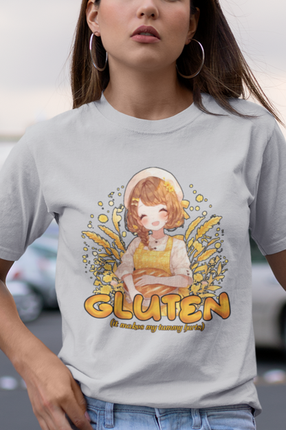 Gluten it makes my tummy hurt T-shirt