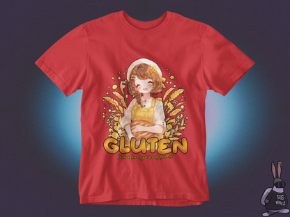 Gluten it makes my tummy hurt T-shirt