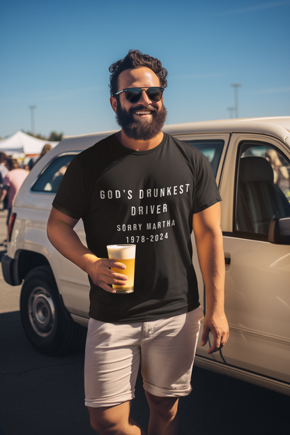 God's drunkest driver T-shirt