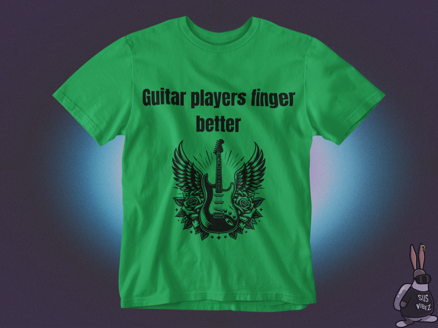 Guitar players finger better T-shirt