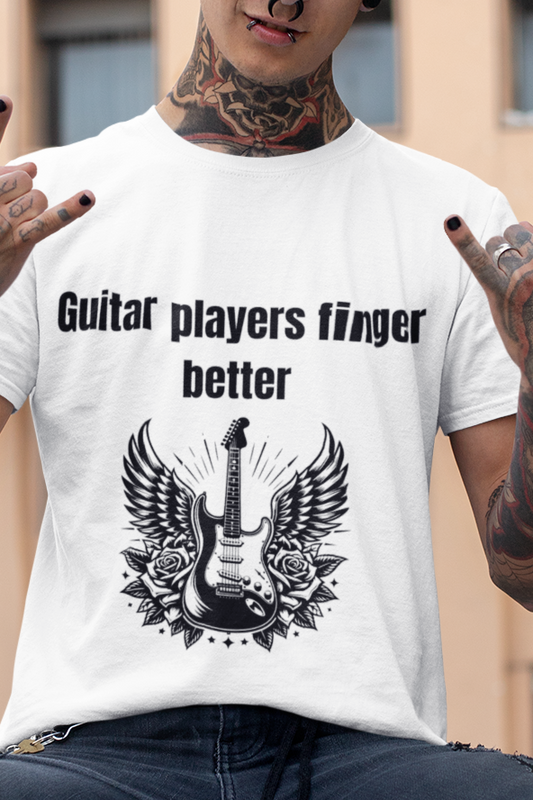 Guitar players finger better T-shirt