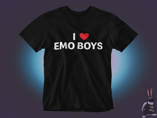 I love emo boys T-shirt