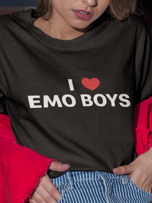 I love emo boys T-shirt