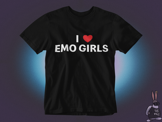 I love emo girls T-shirt