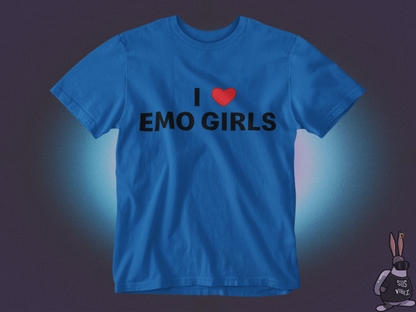 I love emo girls T-shirt