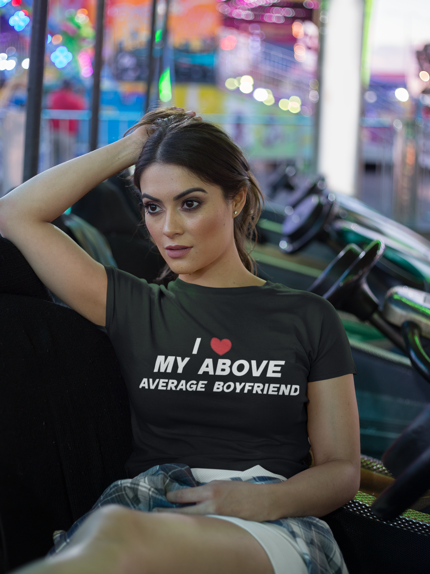 I love my above average boyfriend T-shirt