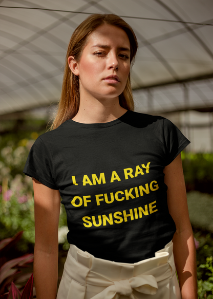 I'm a ray of a fucking sunshine T-shirt