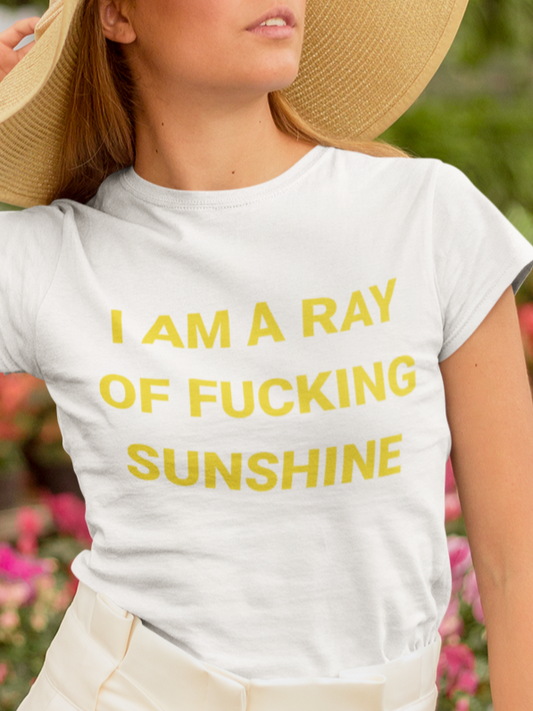I'm a ray of a fucking sunshine T-shirt