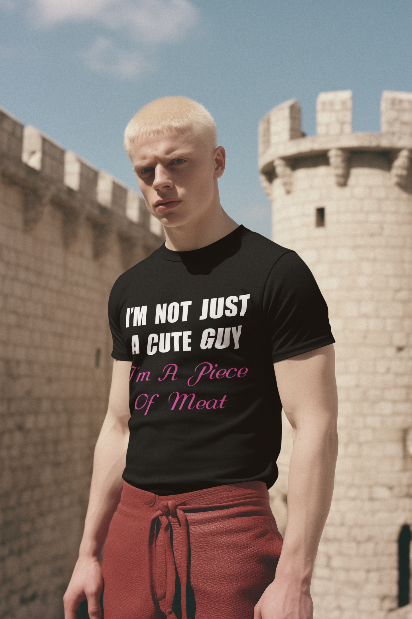 I'm not just a cute guy I'm a piece of meat T-shirt