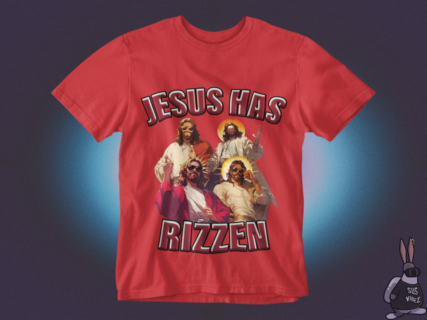 Jesus has rizzen T-shirt