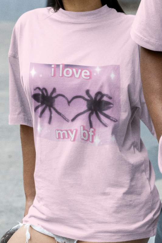 I love my boyfriend T-shirt
