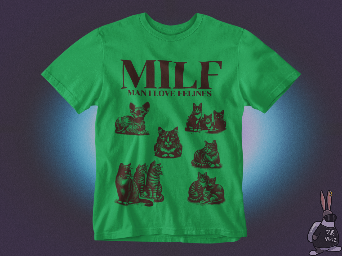 MILF man I love felines T-shirt