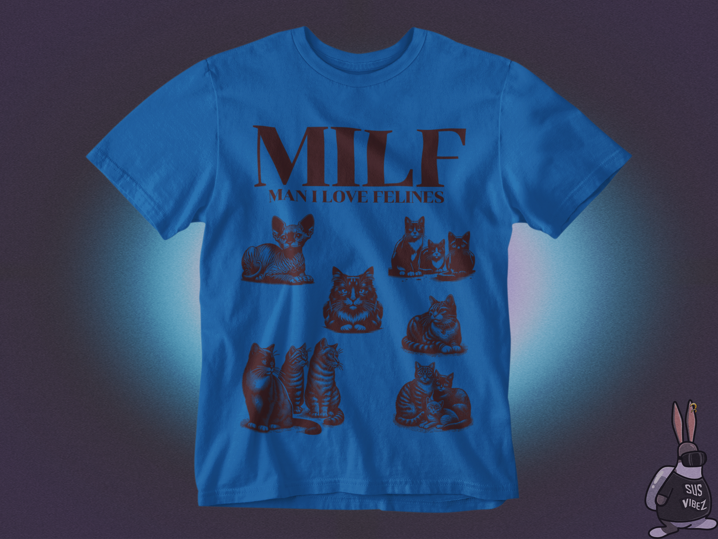 MILF man I love felines T-shirt