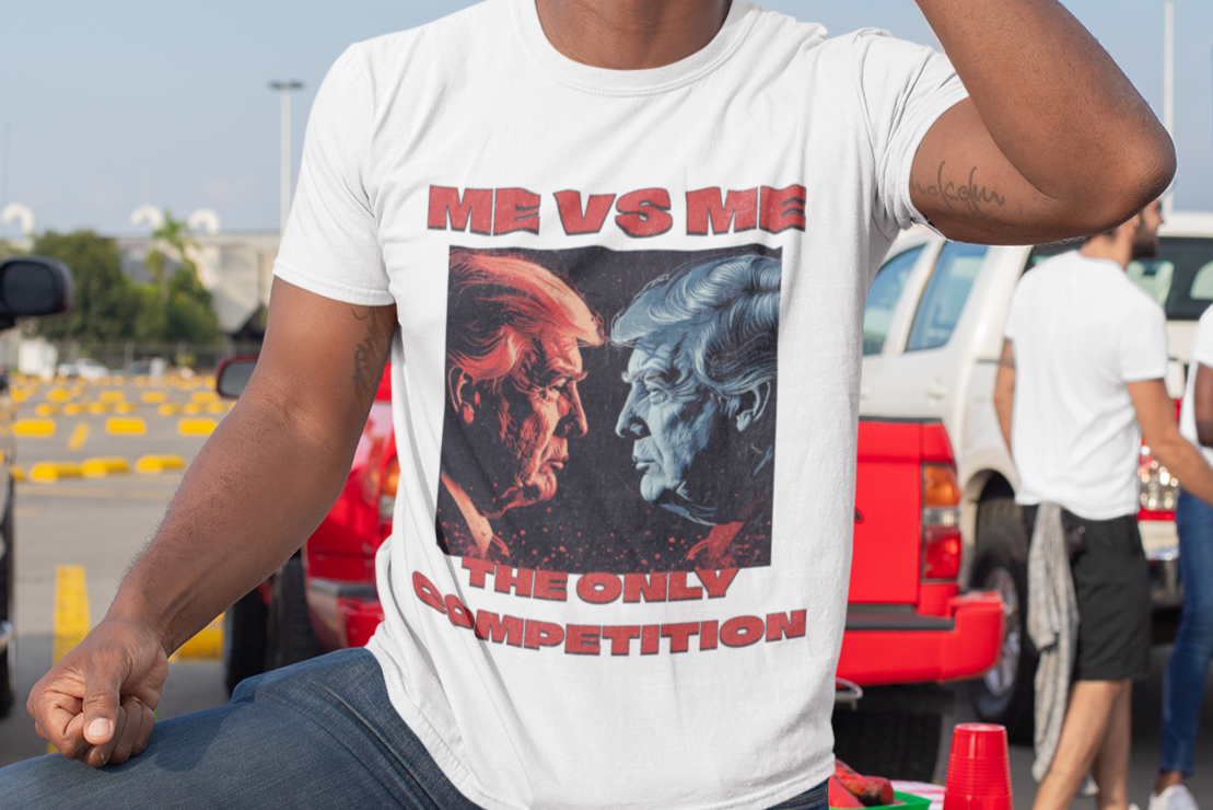 Me vs me the only competition T-shirt