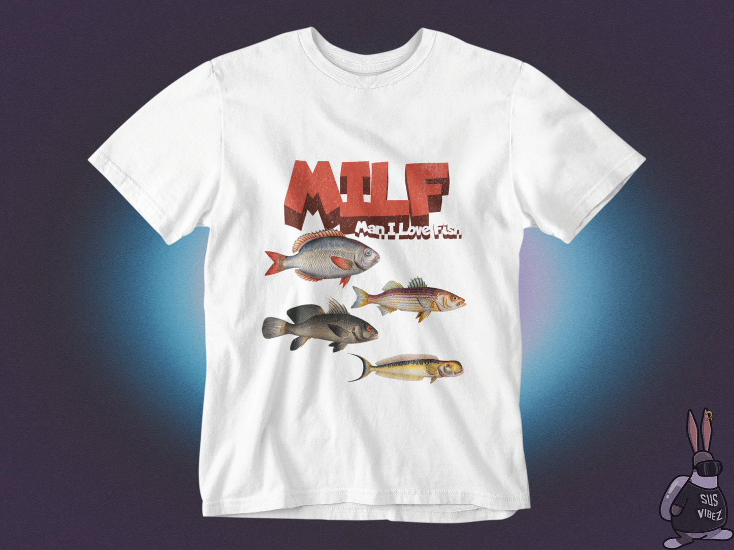 MILF man I love fish T-shirt