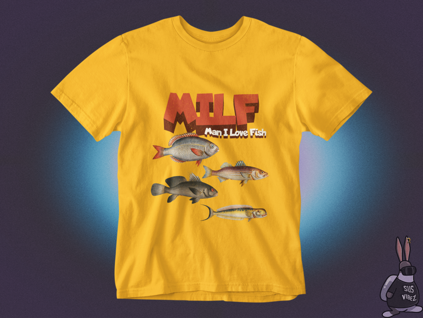 MILF man I love fish T-shirt