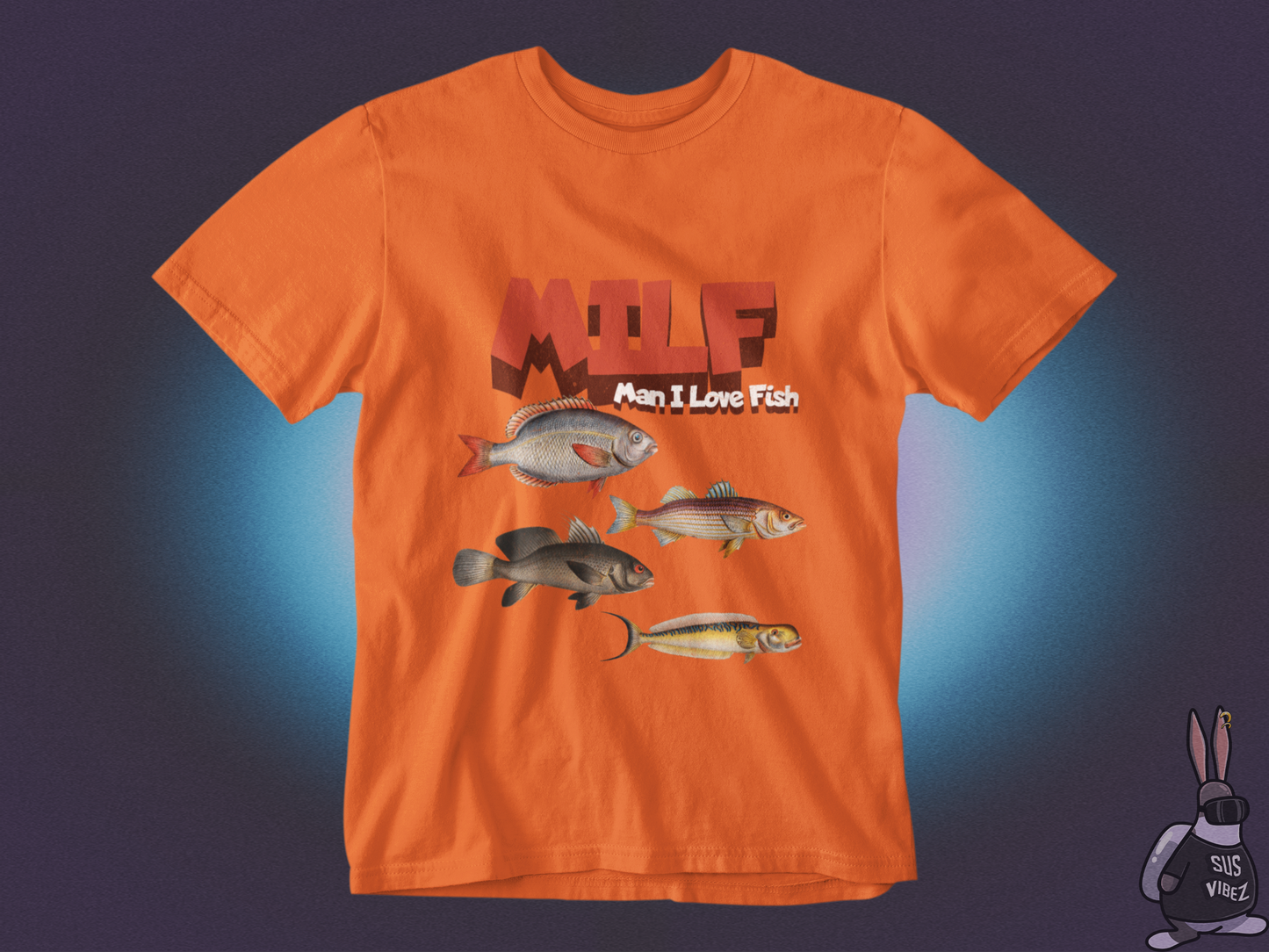 MILF man I love fish T-shirt