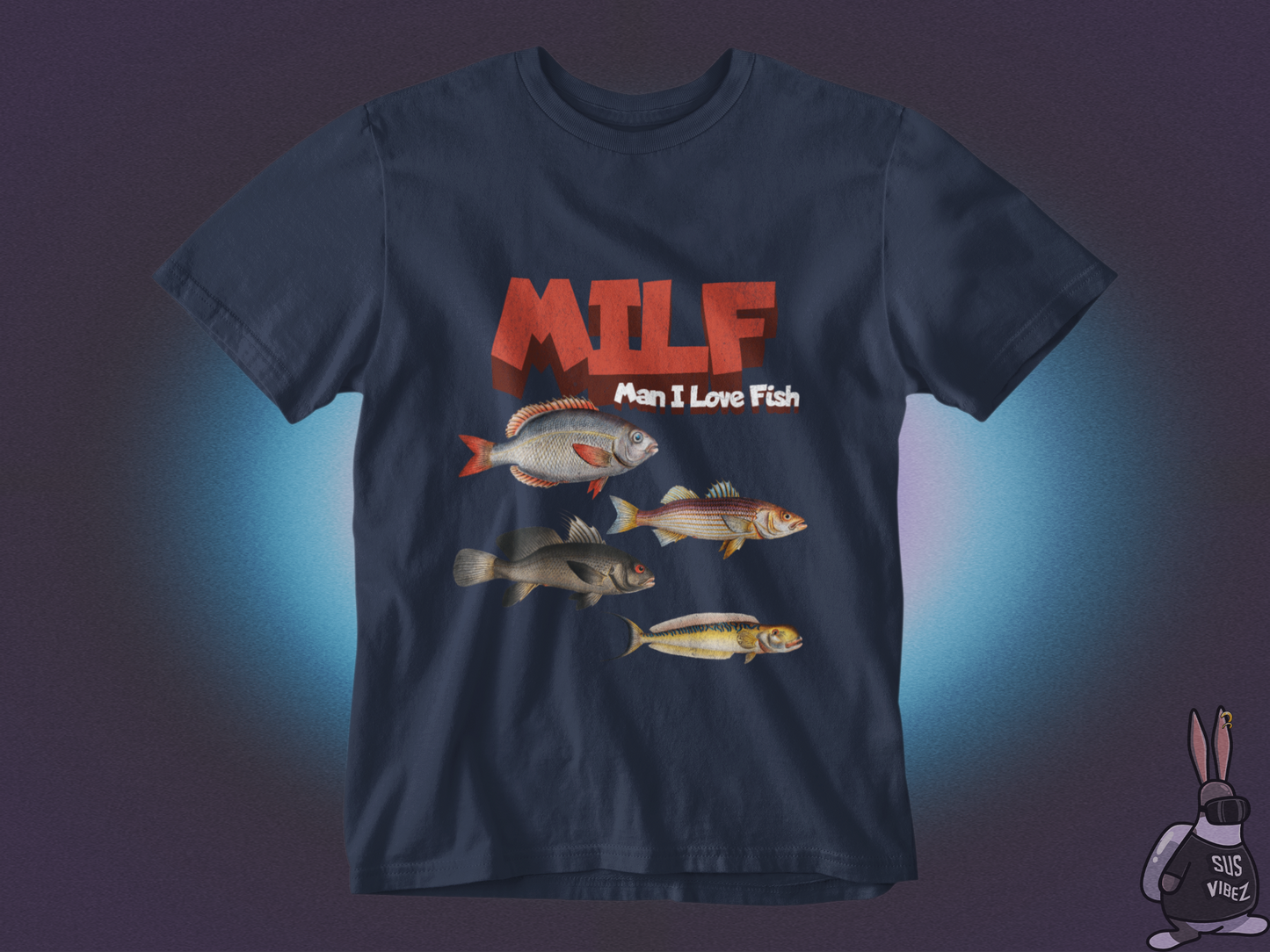 MILF man I love fish T-shirt