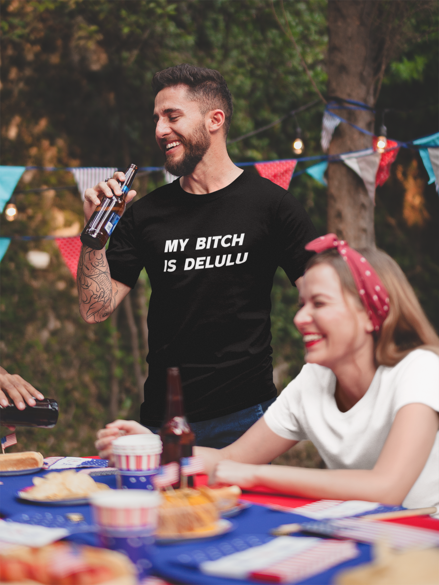 My bitch is delulu T-shirt