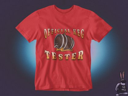 Official keg tester T-shirt