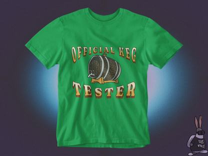 Official keg tester T-shirt