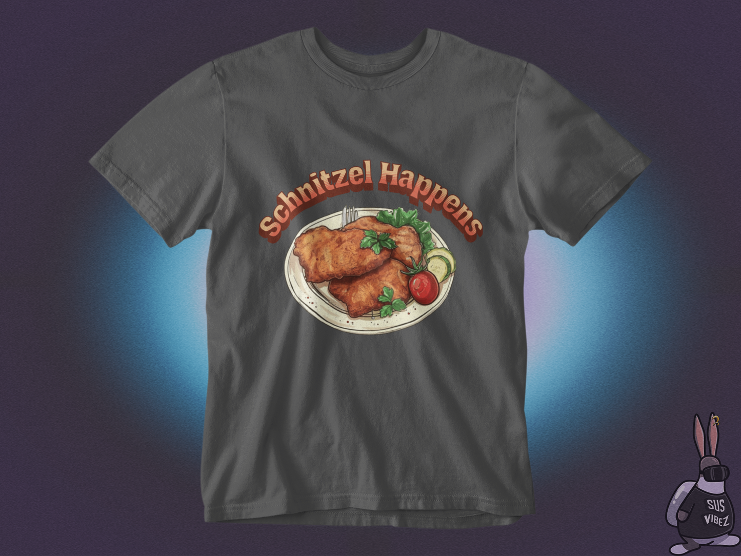 Schnitzel happens T-shirt