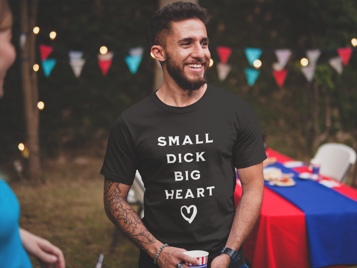 Small dick big heart T-shirt