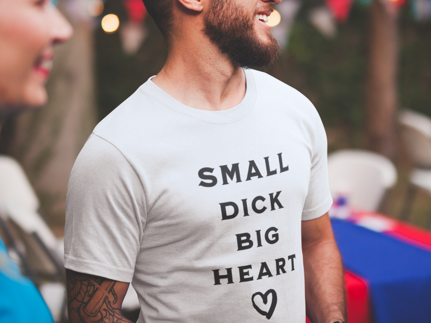 Small dick big heart T-shirt