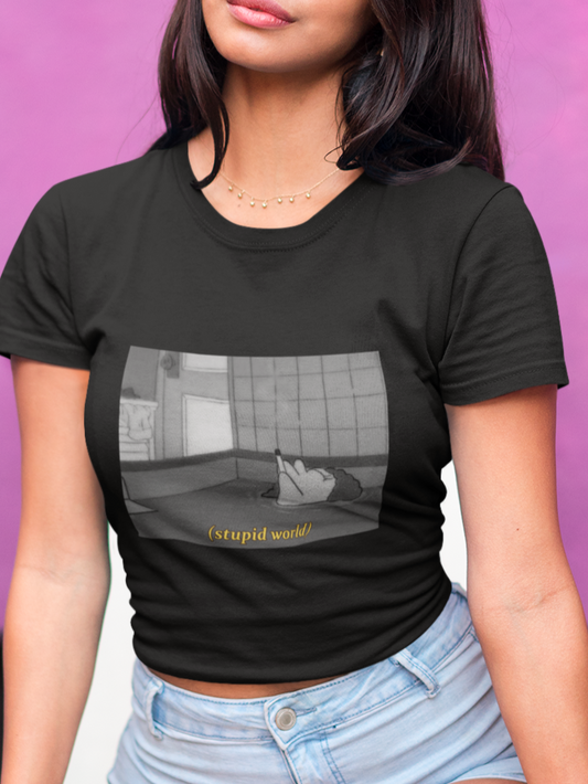 Stupid world T-shirt