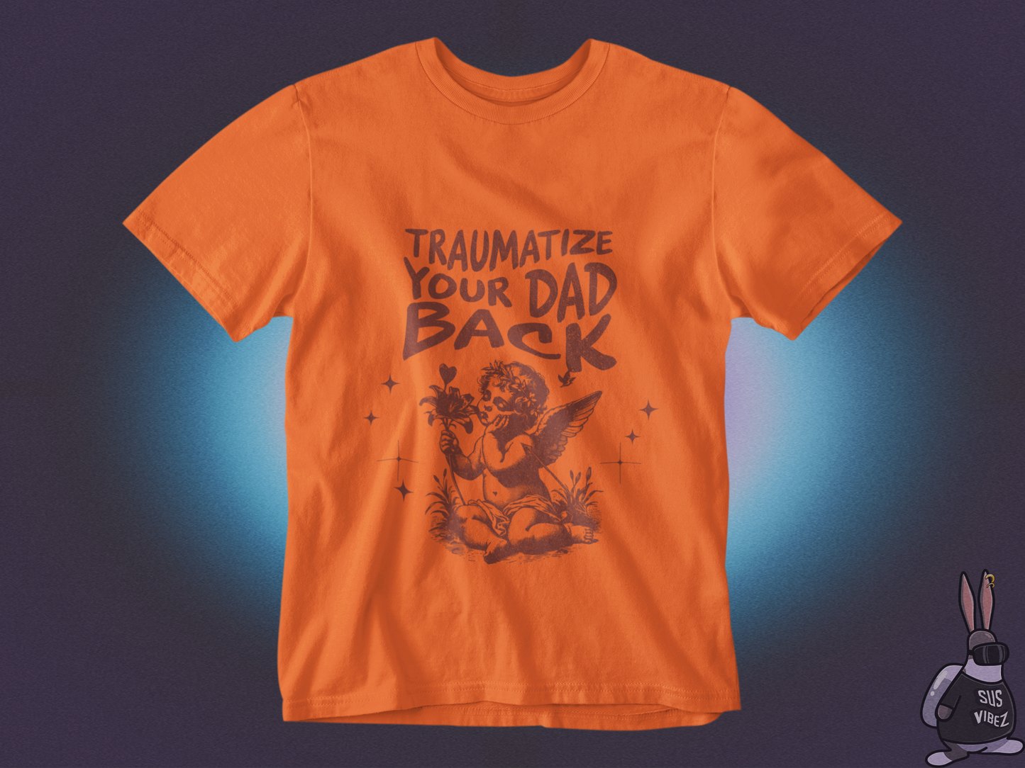 Traumatize your dad back T-shirt