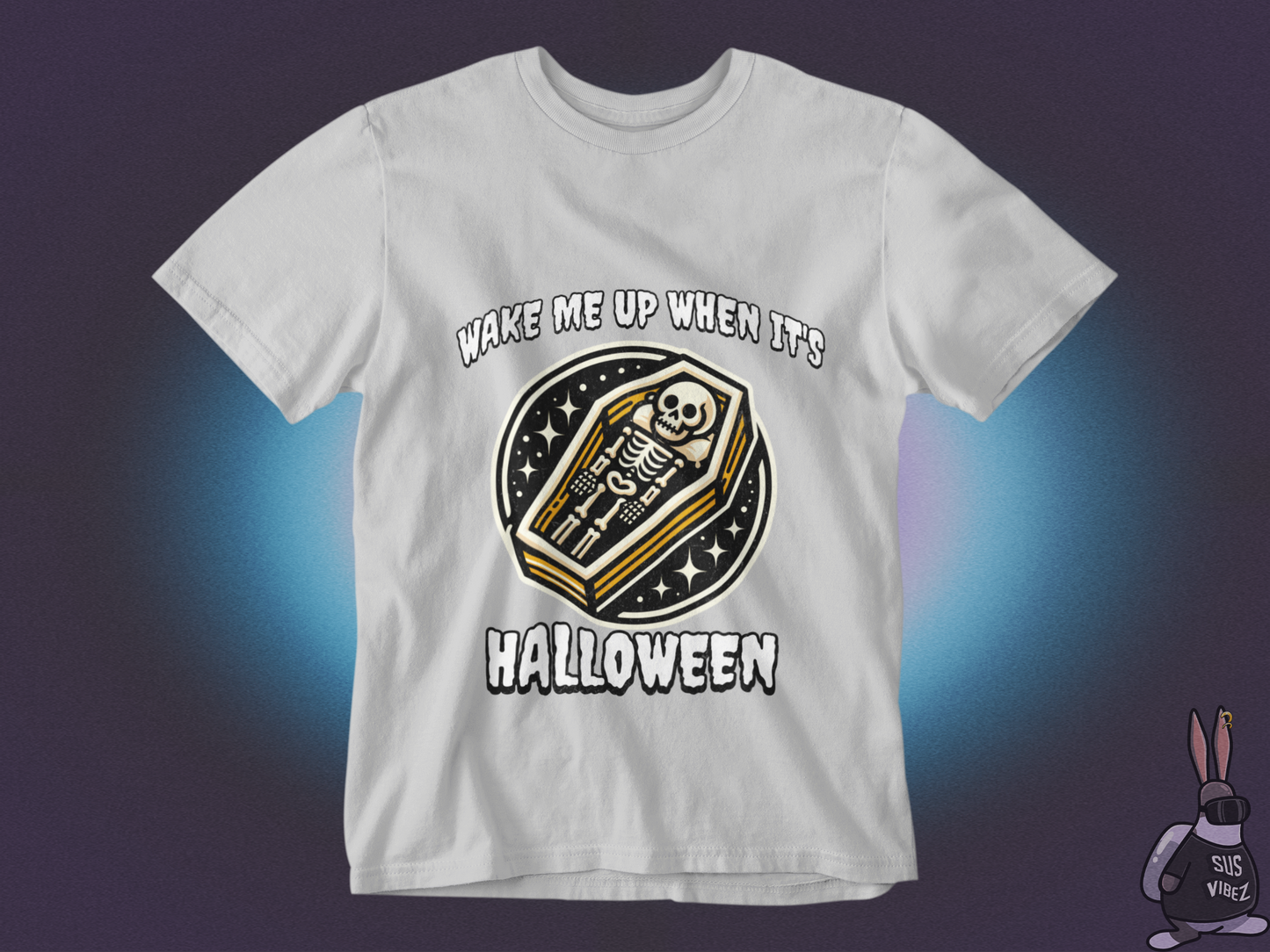 Wake me up when it's Halloween T-shirt