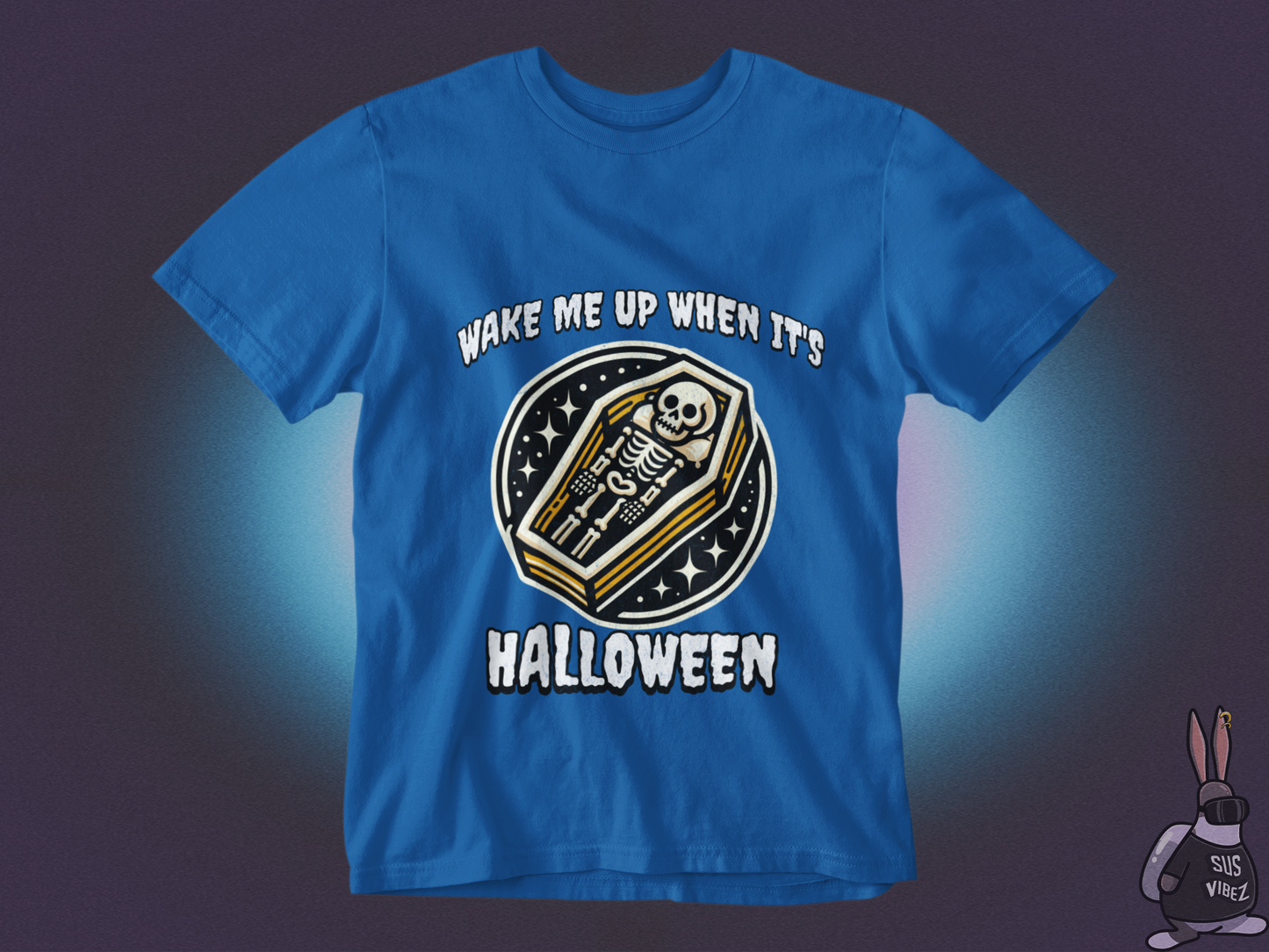 Wake me up when it's Halloween T-shirt